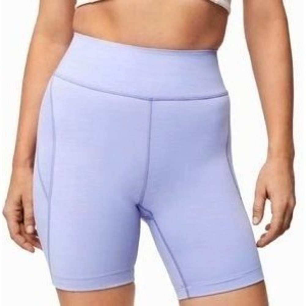 Outdoor Voices Purple Haze TechSweat 7 Inch Bike Shorts Size S